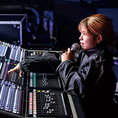 PA音響コース 授業イメージ