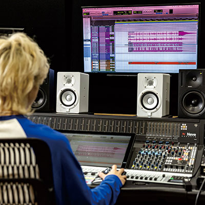 サウンドデザイン&スタジオレコーディングコース 授業イメージ