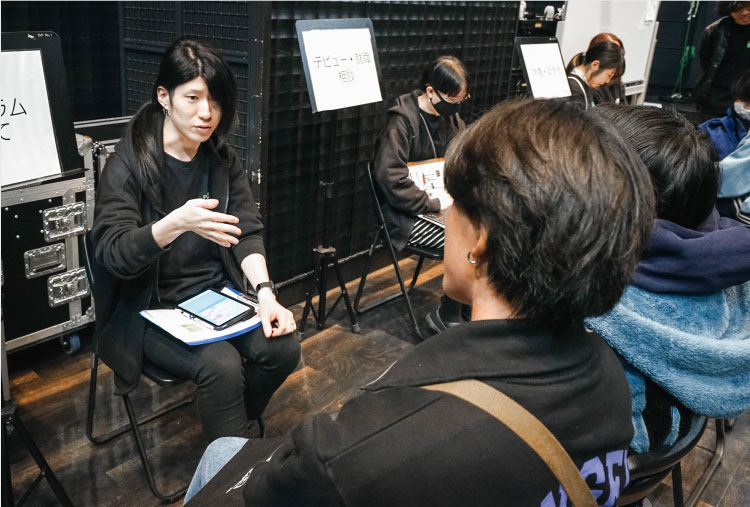 相談ブースでの個別相談会